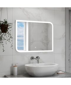 Купить Зеркало Континент Fantasy LED 800x600  (злп103) по цене 11990 руб., в Санкт-Петебруге в интернет магазине 100-Систем, а также дургие товары Континент из раздела Зеркала и Мебель для ванной комнаты