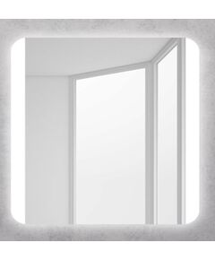 Купить Зеркало BelBagno SPC-CEZ 70 с кнопочным выключателем с подсветкой (spc-cez-700-700-led-btn) по цене 9600 руб., в Санкт-Петебруге в интернет магазине 100-Систем, а также дургие товары BelBagno из раздела Зеркала и Мебель для ванной комнаты