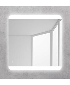 Купить Зеркало BelBagno SPC-CEZ 70 с сенсорным выключателем с подсветкой (spc-cez-700-700-led-tch) по цене 10100 руб., в Санкт-Петебруге в интернет магазине 100-Систем, а также дургие товары BelBagno из раздела Зеркала и Мебель для ванной комнаты