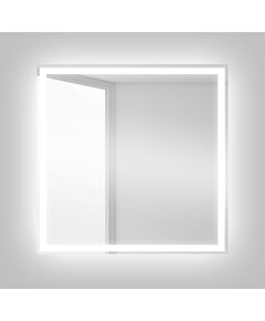 Купить Зеркало BelBagno SPC-GRT 60 с кнопочным выключателем с подсветкой (spc-grt-600-600-led-btn) по цене 8900 руб., в Санкт-Петебруге в интернет магазине 100-Систем, а также дургие товары BelBagno из раздела Зеркала и Мебель для ванной комнаты