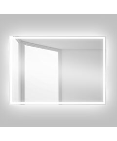 Купить Зеркало BelBagno SPC-GRT 90 с кнопочным выключателем с подсветкой (spc-grt-900-600-led-btn) по цене 10500 руб., в Санкт-Петебруге в интернет магазине 100-Систем, а также дургие товары BelBagno из раздела Зеркала и Мебель для ванной комнаты