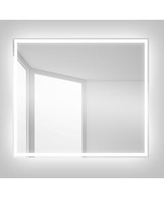 Купить Зеркало BelBagno SPC-GRT 90 с кнопочным выключателем с подсветкой (spc-grt-900-800-led-btn) по цене 11800 руб., в Санкт-Петебруге в интернет магазине 100-Систем, а также дургие товары BelBagno из раздела Зеркала и Мебель для ванной комнаты