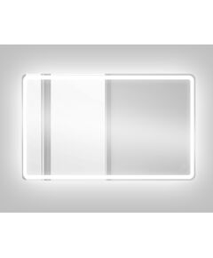 Купить Зеркало BelBagno SPC-MAR 100 с кнопочным выключателем с подсветкой (spc-mar-1000-600-led-btn) по цене 11200 руб., в Санкт-Петебруге в интернет магазине 100-Систем, а также дургие товары BelBagno из раздела Зеркала и Мебель для ванной комнаты