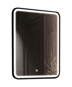 Купить Зеркало Континент Enjoy black LED 600x800  (злп842) по цене 12800 руб., в Санкт-Петебруге в интернет магазине 100-Систем, а также дургие товары Континент из раздела Зеркала и Мебель для ванной комнаты