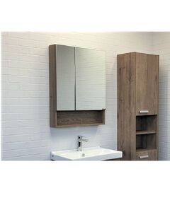 Купить Зеркало-шкаф Comforty Никосия 60 дуб темный (00-00008850cf) по цене 12760 руб., в Санкт-Петебруге в интернет магазине 100-Систем, а также дургие товары COMFORTY из раздела Зеркальные шкафы для ванной и Мебель для ванной комнаты