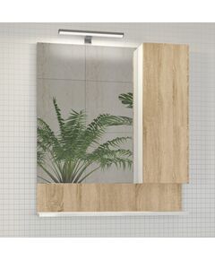 Купить COMFORTY. Зеркало-шкаф "Рига-70" дуб сонома (00004142212) по цене 9130 руб., в Санкт-Петебруге в интернет магазине 100-Систем, а также дургие товары COMFORTY из раздела Зеркальные шкафы для ванной и Мебель для ванной комнаты