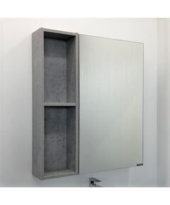 Купить Зеркало-шкаф Comforty Осло-70 бетон светлый (00-00006164cf) по цене 12210 руб., в Санкт-Петебруге в интернет магазине 100-Систем, а также дургие товары COMFORTY из раздела Зеркальные шкафы для ванной и Мебель для ванной комнаты