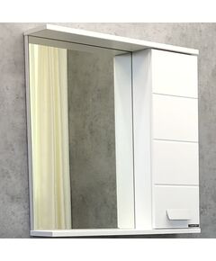 Купить Зеркало-шкаф Comforty Модена М-60 белое матовое (00-00001639cf) по цене 10010 руб., в Санкт-Петебруге в интернет магазине 100-Систем, а также дургие товары COMFORTY из раздела Зеркальные шкафы для ванной и Мебель для ванной комнаты