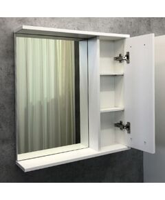 Купить COMFORTY. Зеркало-шкаф "Модена М-60" белый матовый (00-00001639) по цене 10010 руб., в Санкт-Петебруге в интернет магазине 100-Систем, а также дургие товары COMFORTY из раздела Зеркальные шкафы для ванной и Мебель для ванной комнаты