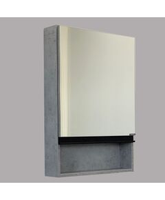 Купить COMFORTY. Зеркало-шкаф "Эдинбург-60" бетон светлый (00-00002043) по цене 12430 руб., в Санкт-Петебруге в интернет магазине 100-Систем, а также дургие товары COMFORTY из раздела Зеркальные шкафы для ванной и Мебель для ванной комнаты