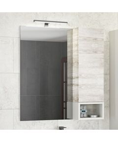 Купить Comforty. Зеркало-шкаф Прага-75 дуб белый (00004144199cf) по цене 10450 руб., в Санкт-Петебруге в интернет магазине 100-Систем, а также дургие товары COMFORTY из раздела Зеркальные шкафы для ванной и Мебель для ванной комнаты