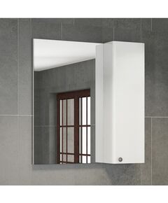Купить Comforty. Зеркало-шкаф "Амстердам-75" белый (00004144209cf) по цене 14410 руб., в Санкт-Петебруге в интернет магазине 100-Систем, а также дургие товары COMFORTY из раздела Зеркальные шкафы для ванной и Мебель для ванной комнаты
