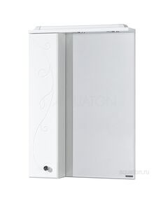 Купить Зеркальный шкаф AQUATON Лиана 60 левый белый 1A162702LL01L (1a162702ll01l) по цене 9877.7 руб., в Санкт-Петебруге в интернет магазине 100-Систем, а также дургие товары AQUATON из раздела Зеркальные шкафы для ванной и Мебель для ванной комнаты