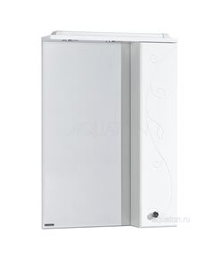 Купить Зеркальный шкаф AQUATON Лиана 65 правый белый 1A166202LL01R (1a166202ll01r) по цене 11278.5 руб., в Санкт-Петебруге в интернет магазине 100-Систем, а также дургие товары AQUATON из раздела Зеркальные шкафы для ванной и Мебель для ванной комнаты