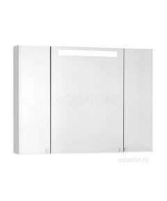 Купить Зеркальный шкаф AQUATON Мадрид 100 со светильником белый 1A111602MA010 (1a111602ma010) по цене 25224.7 руб., в Санкт-Петебруге в интернет магазине 100-Систем, а также дургие товары AQUATON из раздела Зеркальные шкафы для ванной и Мебель для ванной комнаты