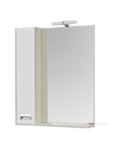 Купить Зеркальный шкаф AQUATON Бекка PRO 70 белый, дуб сомерсет 1A214702BAC20 (1a214702bac20) по цене 10701.7 руб., в Санкт-Петебруге в интернет магазине 100-Систем, а также дургие товары AQUATON из раздела Зеркальные шкафы для ванной и Мебель для ванной комнаты