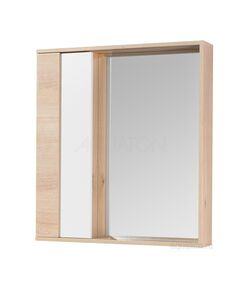 Купить Зеркальный шкаф AQUATON Бостон 75 дуб эврика 1A240302BN010 (1a240302bn010) по цене 3079.7 руб., в Санкт-Петебруге в интернет магазине 100-Систем, а также дургие товары AQUATON из раздела Зеркальные шкафы для ванной и Мебель для ванной комнаты