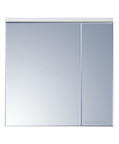 Купить Зеркальный шкаф AQUATON Брук 80 белый 1A200602BC010 (1a200602bc010) по цене 20919.3 руб., в Санкт-Петебруге в интернет магазине 100-Систем, а также дургие товары AQUATON из раздела Зеркальные шкафы для ванной и Мебель для ванной комнаты