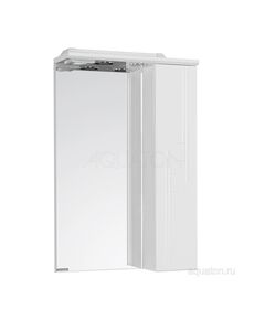 Купить Зеркальный шкаф AQUATON Панда 50 правый белый 1A007402PD01R (1a007402pd01r) по цене 8576.5 руб., в Санкт-Петебруге в интернет магазине 100-Систем, а также дургие товары AQUATON из раздела Зеркальные шкафы для ванной и Мебель для ванной комнаты