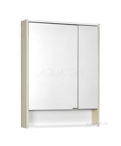 Купить Зеркальный шкаф AQUATON Рико 65 белый, ясень фабрик 1A215202RIB90 (1a215202rib90) по цене 8831.5 руб., в Санкт-Петебруге в интернет магазине 100-Систем, а также дургие товары AQUATON из раздела Зеркальные шкафы для ванной и Мебель для ванной комнаты