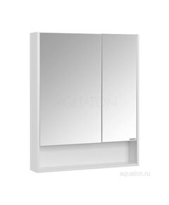 Купить Зеркальный шкаф AQUATON Сканди 70 белый 1A252202SD010 (1a252202sd010) по цене 7867.5 руб., в Санкт-Петебруге в интернет магазине 100-Систем, а также дургие товары AQUATON из раздела Зеркальные шкафы для ванной и Мебель для ванной комнаты