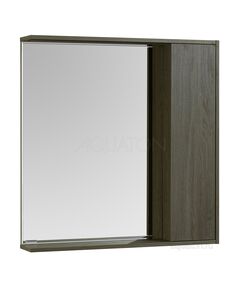 Купить Зеркальный шкаф AQUATON Стоун 80 грецкий орех 1A228302SXC80 (1a228302sxc80) по цене 13997.7 руб., в Санкт-Петебруге в интернет магазине 100-Систем, а также дургие товары AQUATON из раздела Зеркальные шкафы для ванной и Мебель для ванной комнаты