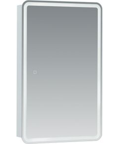 Купить Зеркальный шкаф Оптима (Optima) 50х80 LED (311859) (311859) по цене 14153 руб., в Санкт-Петебруге в интернет магазине 100-Систем, а также дургие товары AQUANET из раздела Зеркальные шкафы для ванной и Мебель для ванной комнаты
