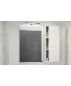 Купить Comforty. Зеркало-шкаф "Милан-90" белый глянец (00004137130cf) по цене 13310 руб., в Санкт-Петебруге в интернет магазине 100-Систем, а также дургие товары COMFORTY из раздела Зеркальные шкафы для ванной и Мебель для ванной комнаты