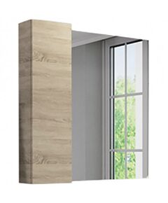Купить Comforty. Зеркало-шкаф "Тромсе-80" дуб сонома (00004142222cf) по цене 9790 руб., в Санкт-Петебруге в интернет магазине 100-Систем, а также дургие товары COMFORTY из раздела Зеркальные шкафы для ванной и Мебель для ванной комнаты