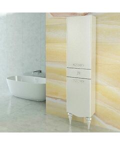 Купить COMFORTY. Шкаф-колонна "Монако-40" правая белый глянец (00003129168) по цене 33550 руб., в Санкт-Петебруге в интернет магазине 100-Систем, а также дургие товары COMFORTY из раздела Пеналы и Пеналы, комоды, шкафы