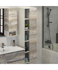 Купить COMFORTY. Шкаф-колонна "Турин-45" дуб бежевый (00004136455) по цене 20570 руб., в Санкт-Петебруге в интернет магазине 100-Систем, а также дургие товары COMFORTY из раздела Пеналы и Пеналы, комоды, шкафы