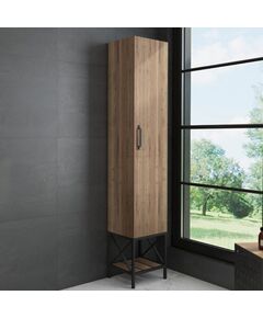 Купить COMFORTY. Шкаф-колонна "Бредфорд-40" дуб темный (00004148004) по цене 30690 руб., в Санкт-Петебруге в интернет магазине 100-Систем, а также дургие товары COMFORTY из раздела Пеналы и Пеналы, комоды, шкафы