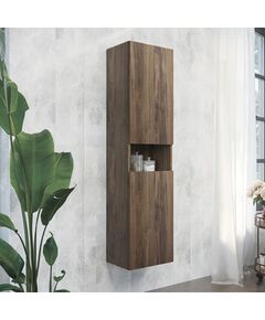 Купить COMFORTY. Шкаф-колонна "Бордо-40" дуб темно-коричневый (00-00007266) по цене 19910 руб., в Санкт-Петебруге в интернет магазине 100-Систем, а также дургие товары COMFORTY из раздела Пеналы и Пеналы, комоды, шкафы