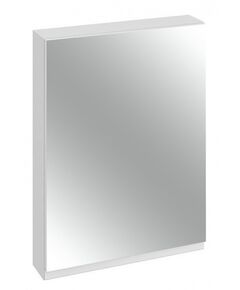Купить Зеркало-шкаф MODUO 14x60 без подсветки универсальная белый (sb-ls-mod60/wh) по цене 11990 руб., в Санкт-Петебруге в интернет магазине 100-Систем, а также дургие товары CERSANIT из раздела Зеркальные шкафы для ванной и Мебель для ванной комнаты