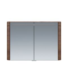 Купить M30MCX1001NF Sensation, зеркало, зеркальный шкаф, 100 см, с подсветкой, орех, текстурированная, шт (m30mcx1001nf) по цене 431590 руб., в Санкт-Петебруге в интернет магазине 100-Систем, а также дургие товары AM.PM из раздела Зеркальные шкафы для ванной и Мебель для ванной комнаты