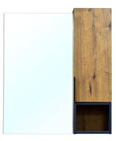 Купить Зеркало-шкаф Azario GRIS 73х16х80 Дуб веллингтон (cs00080419) по цене 2800 руб., в Санкт-Петебруге в интернет магазине 100-Систем, а также дургие товары Azario из раздела Зеркальные шкафы для ванной и Мебель для ванной комнаты