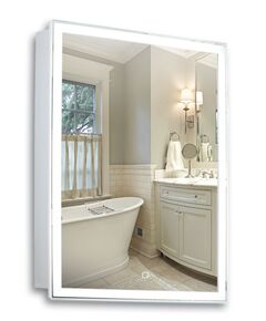 Купить Зеркало-шкаф Azario Киото 53.5х15х75  (led-00002357) по цене 16590 руб., в Санкт-Петебруге в интернет магазине 100-Систем, а также дургие товары Azario из раздела Зеркальные шкафы для ванной и Мебель для ванной комнаты