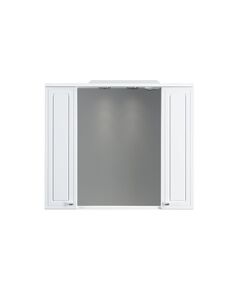 Купить M41MPX0851WG Palace One, зеркало, частично зеркальный шкаф, 85 см, с подсветкой, белый, глянец (m41mpx0851wg) по цене 24190 руб., в Санкт-Петебруге в интернет магазине 100-Систем, а также дургие товары RedBlu by Damixa из раздела Зеркальные шкафы для ванной и Мебель для ванной комнаты