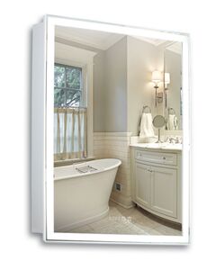 Купить Зеркало-шкаф Azario Киото 53.5х15х75 (led-00002356) по цене 19284 руб., в Санкт-Петебруге в интернет магазине 100-Систем, а также дургие товары Azario из раздела Зеркальные шкафы для ванной и Мебель для ванной комнаты