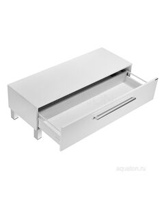 Купить Комод AQUATON Мадрид 120 М с ящиком белый 1A168803MA010 (1a168803ma010) по цене 23679.7 руб., в Санкт-Петебруге в интернет магазине 100-Систем, а также дургие товары AQUATON из раздела Комоды и Пеналы, комоды, шкафы