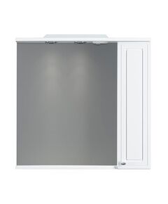 Купить M41MPR0751WG Palace One, зеркало, частично зеркальный шкаф, правый, 75 см, с подсветкой, белый, глян (m41mpr0751wg) по цене 19790 руб., в Санкт-Петебруге в интернет магазине 100-Систем, а также дургие товары RedBlu by Damixa из раздела Зеркальные шкафы для ванной и Мебель для ванной комнаты