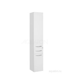 Купить Шкаф - колонна AQUATON Ария М подвесная белый 1A124403AA010 (1a124403aa010) по цене 19371.5 руб., в Санкт-Петебруге в интернет магазине 100-Систем, а также дургие товары AQUATON из раздела Пеналы и Пеналы, комоды, шкафы