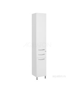 Купить Шкаф - колонна AQUATON Ария Н белый 1A124303AA010 (1a124303aa010) по цене 23791.5 руб., в Санкт-Петебруге в интернет магазине 100-Систем, а также дургие товары AQUATON из раздела Пеналы и Пеналы, комоды, шкафы