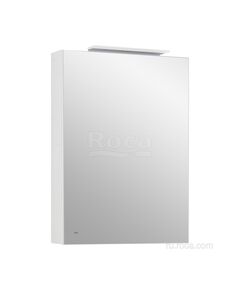 Купить Зеркальный шкаф Roca Oleta 50 правый, белый глянец, A857644806 (a857644806) по цене 15681.77 руб., в Санкт-Петебруге в интернет магазине 100-Систем, а также дургие товары ROCA из раздела Зеркальные шкафы для ванной и Мебель для ванной комнаты