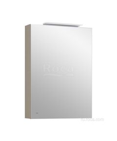 Купить Зеркальный шкаф Roca Oleta 50 правый, капучино матовый, A857644515 (a857644515) по цене 15681.77 руб., в Санкт-Петебруге в интернет магазине 100-Систем, а также дургие товары ROCA из раздела Зеркальные шкафы для ванной и Мебель для ванной комнаты