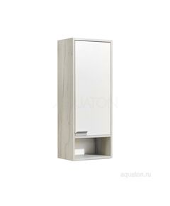 Купить Шкаф - колонна AQUATON Флай 1-створчатый белый, дуб крафт правый 1A237903FAX1R (1a237903fax1r) по цене 5601.5 руб., в Санкт-Петебруге в интернет магазине 100-Систем, а также дургие товары AQUATON из раздела Шкафы и Пеналы, комоды, шкафы