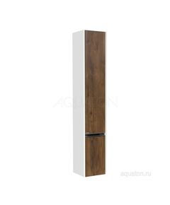 Купить Шкаф - колонна AQUATON Капри правый таксония темная 1A230503KPDBR (1a230503kpdbr) по цене 16984.7 руб., в Санкт-Петебруге в интернет магазине 100-Систем, а также дургие товары AQUATON из раздела Пеналы и Пеналы, комоды, шкафы