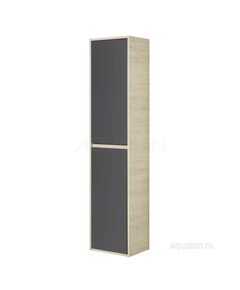 Купить Шкаф - колонна AQUATON Лофт Урбан серый графит, дуб орегон 1A248103LQX60 (1a248103lqx60) по цене 14016.5 руб., в Санкт-Петебруге в интернет магазине 100-Систем, а также дургие товары AQUATON из раздела Пеналы и Пеналы, комоды, шкафы