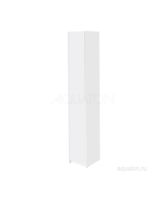 Купить Шкаф - колонна AQUATON Лондри белая, узкая 1A260603LH010 (1a260603lh010) по цене 9742.5 руб., в Санкт-Петебруге в интернет магазине 100-Систем, а также дургие товары AQUATON из раздела Пеналы и Пеналы, комоды, шкафы