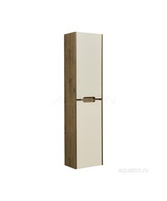 Купить Шкаф - колонна AQUATON Оливия бежевый, дуб велл 1A254603OLVG0 (1a254603olvg0) по цене 15376.5 руб., в Санкт-Петебруге в интернет магазине 100-Систем, а также дургие товары AQUATON из раздела Пеналы и Пеналы, комоды, шкафы